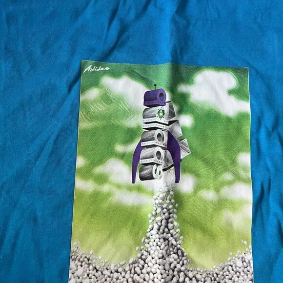 Adidas Spaceship Boost Graphic Tee-Size 4XL - Picture 3 of 8